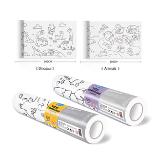 Jarmelo (Joan Miro) กระดาษวาดรูประบายสี Sticky Coloring Poster ของเล่นเสริมพัฒนาการเด็ก 3 ขวบขึ้นไป