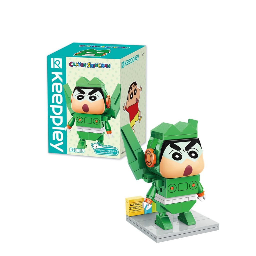 Keeppley (คีปเพลย์) บริคตัวต่อ Shinchan Cos GUNDAM รหัส QMSCK20609