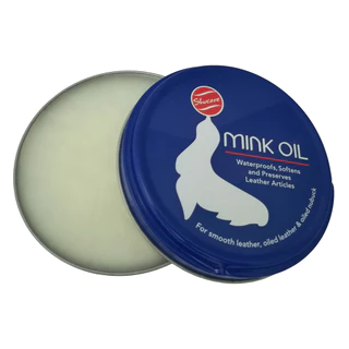 Mink Oil ไขปลาวาฬ 100 ml. ครีมรักษาหนังออยล์ให้นุ่มและให้สีตามธรรมชาติของเครื่องหนัง ให้ความเงางาม