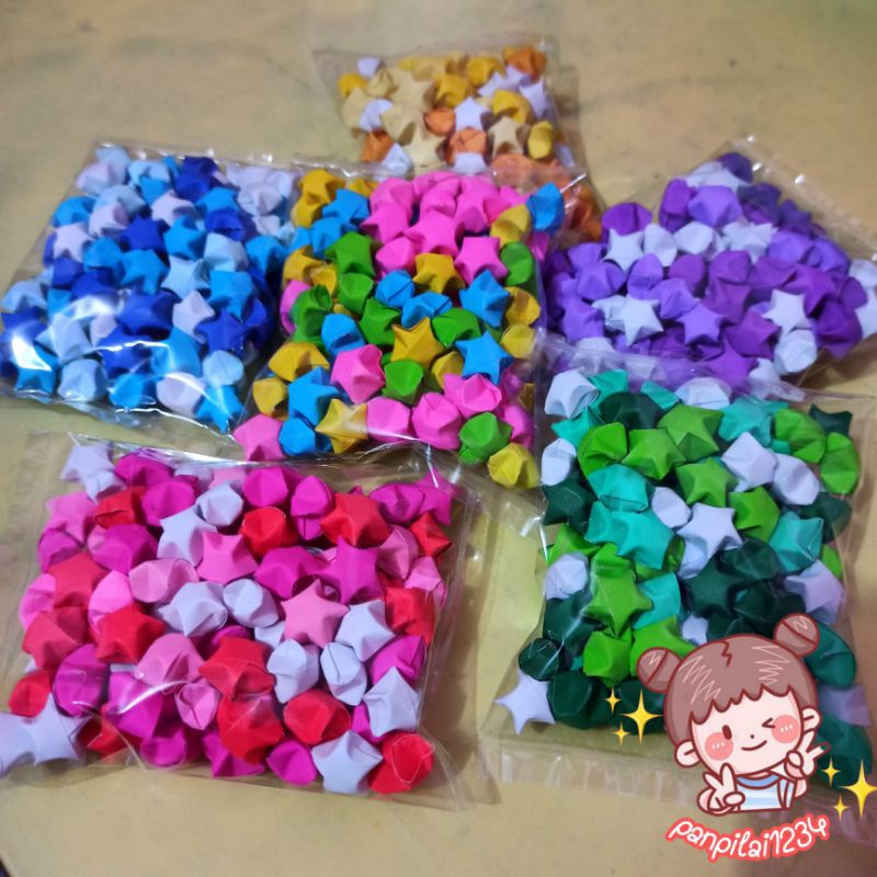ดาวพับสำเร็จ 100 ดวง