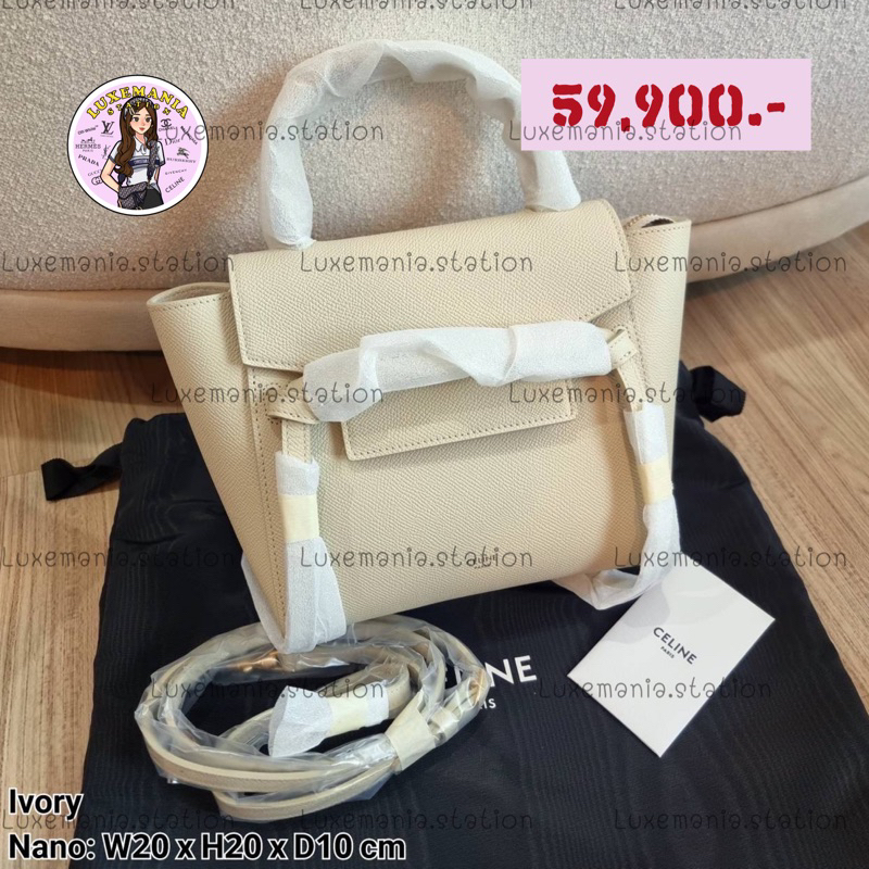 👜: New!! Celine Nano Belt Bag ‼️ก่อนกดสั่งรบกวนทักมาเช็คสต๊อคก่อนนะคะ‼️