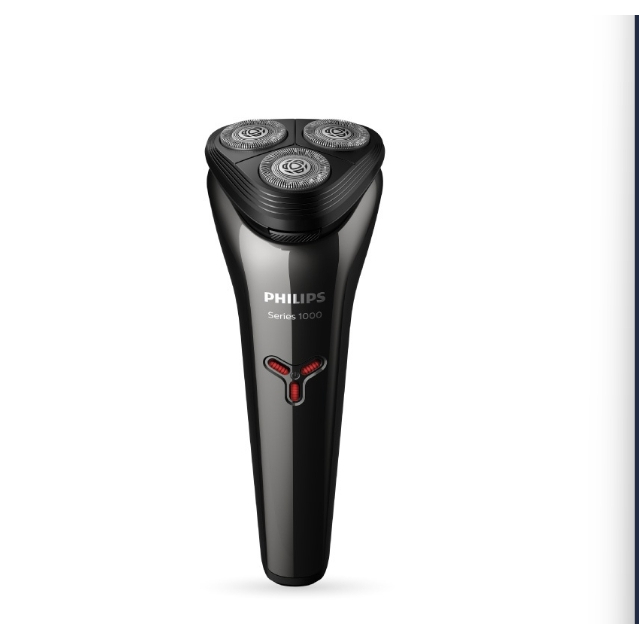 มือสอง ใหม่มาก !! Philips Personal เครื่องโกนหนวดไฟฟ้าSeries 1000 S1301/02