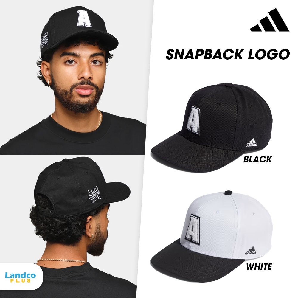 Adidas Collection อาดิดาส หมวกแก๊ป หมวกแฟชั่น Cap Snapback Logo IK8359 BK / IK8360 WH (900)