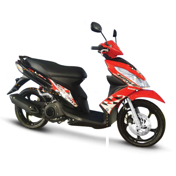 ขดลวดจานไฟ Skydrive 125 / Jelato 125 แท้(สกายไดรฟ์/เจลาโต้)ชุดจานไฟ/มัดข้าวต้ม/ขดลวดสเตเตอร์/มัดไฟ/ขดลวด/ฟินคอยล์/จานไฟ - รูปที่ 3