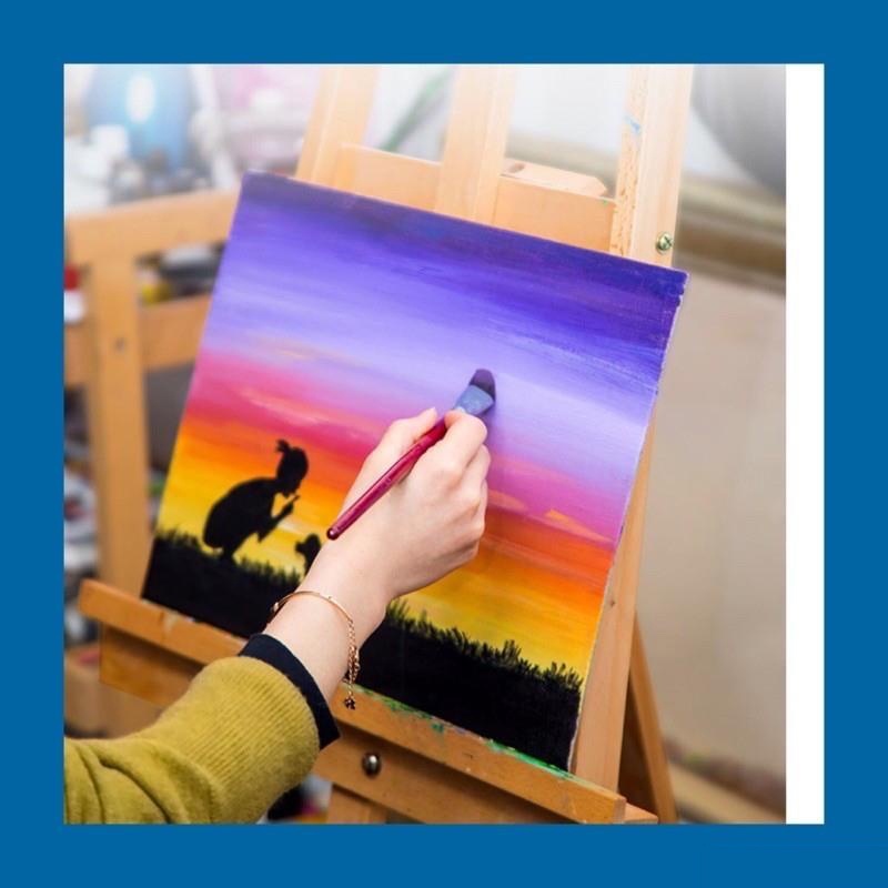 เฟรมแคนวา เฟรมจิ๋ว (ผ้าฝ้าย) DIY กระดานวาดภาพ ผ้าใบ เฟรมผ้าใบสำเร็จรูปขนาดต่างๆ กรอบรูปแคนวาสคุณภาพสูง/Canvas Panel - รูปที่ 7