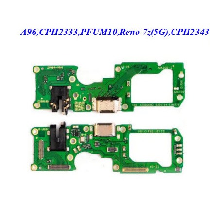 สายแพรชุดก้นชาร์จ Oppo A96,CPH2333,A96(5G),PFUM10,Reno 7z(5G),CPH2343