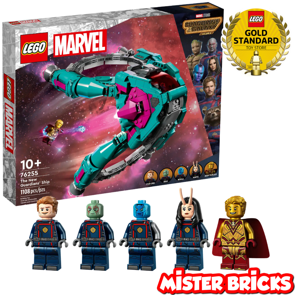 LEGO® 76255 Marvel™ The New Guardians' Ship: Build &amp; Embark on Intergalactic Marvel™ Adventures