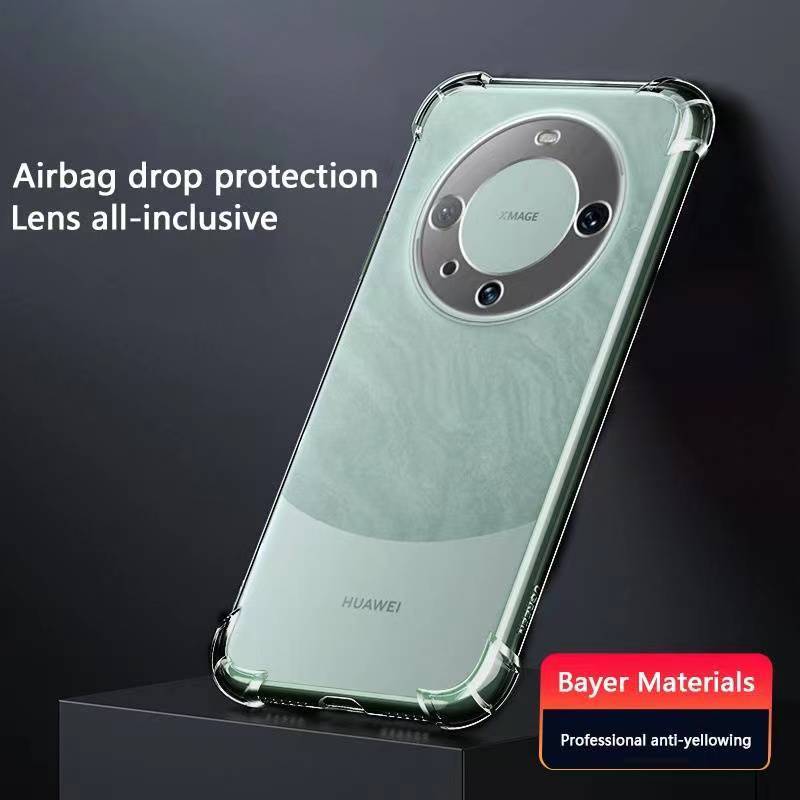 Huawei Mate60Pro /Mate 60Proตรงรุ่น(พร้อมส่งในไทย)เคสTPUใสกันกระแทกแบบคลุมกล้องHuawei Mate 60 Pro/Hu
