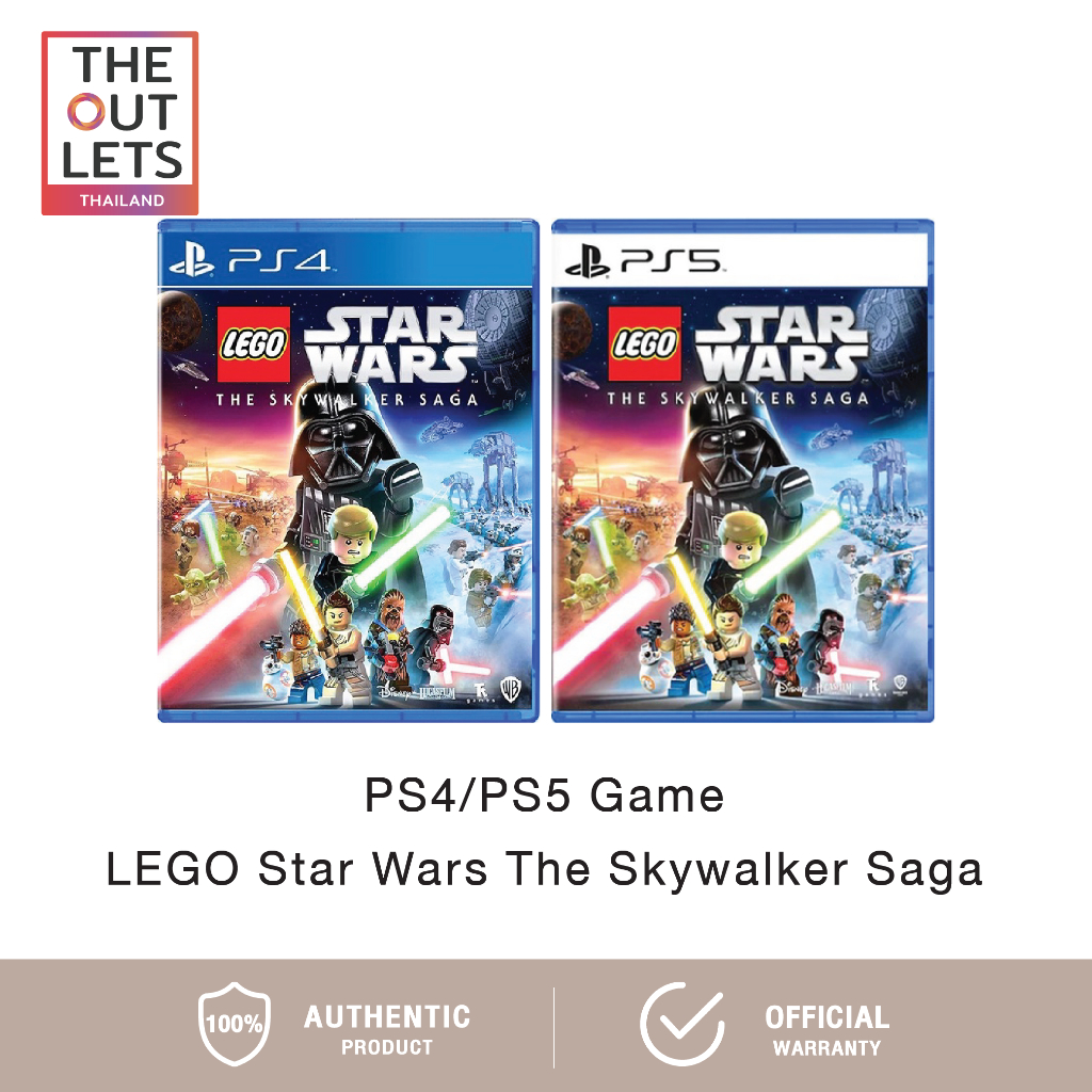 PlayStation Game : PS4/PS5 LEGO Star Wars The Skywalker Saga แผ่นเกมส์ PS4/PS5 LEGO Star Wars The Sk