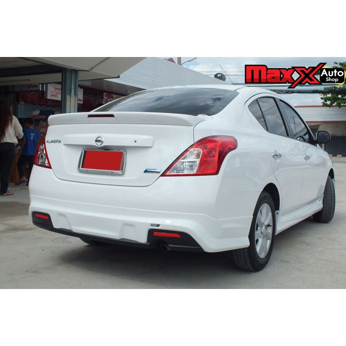 สเกิร์ต-หลัง NISSAN ALMERA ปี 2012 สีดำ (BG42) RD 90 05 BG42-R
