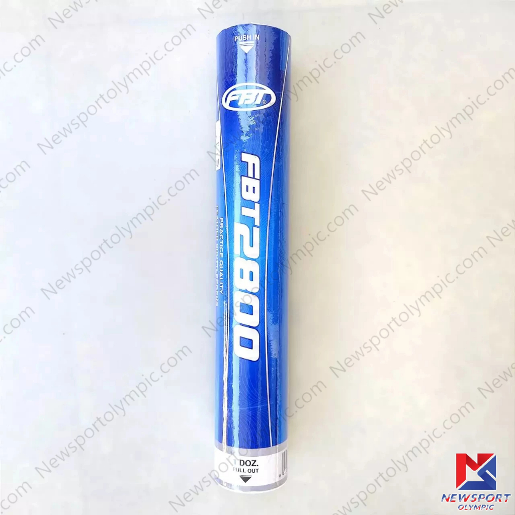 ลูกขนไก่ F.B.T รุ่น 2800 (หลอดบรรจุ12ลูก)