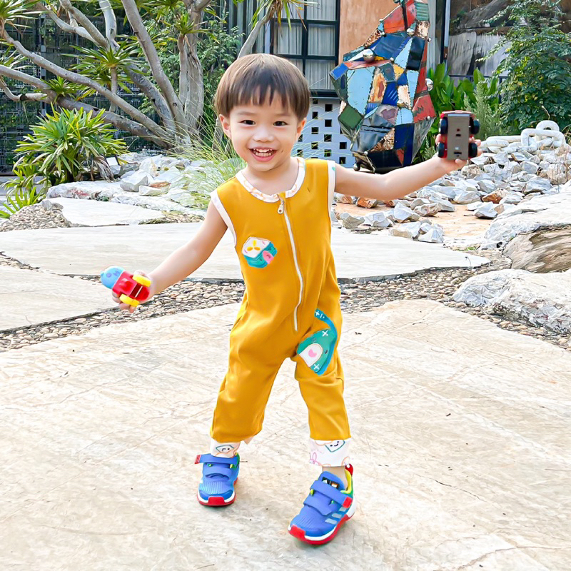 ATD06 l YELLOW ROMPER