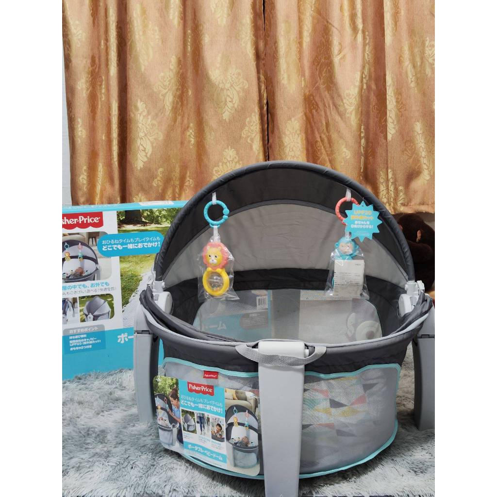 ที่นอนพกพา Fisher-Price On-the-Go Baby Dome