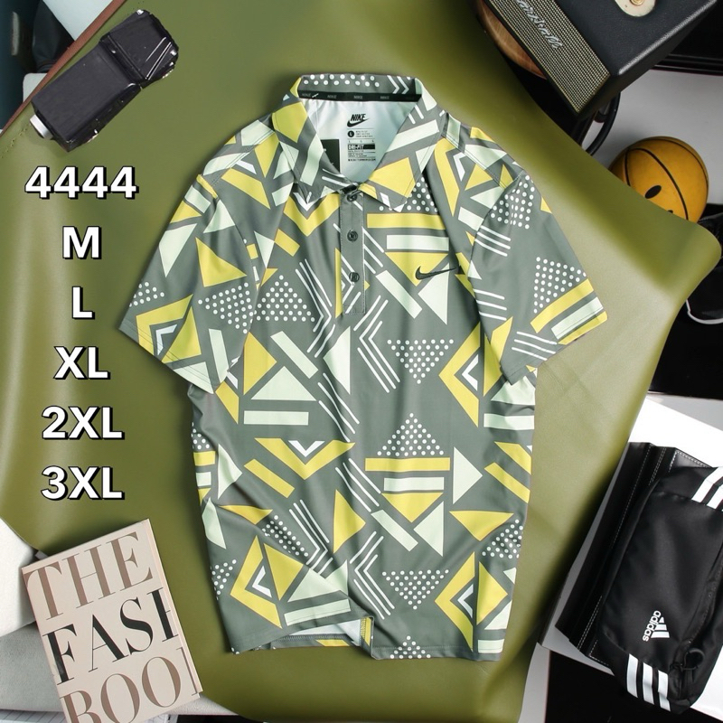 เสื้อโปโลผู้ชาย คอปกแขนสั้น ตีกอล์ฟ ใส่ลำลอง polo man UN89