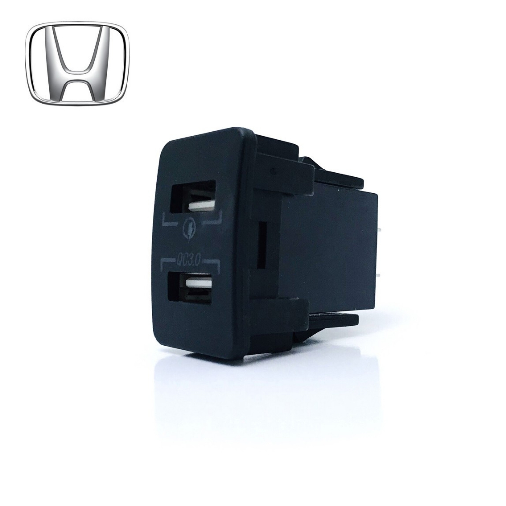 สายชาร์จ USB HONDA แบบชาร์จเร็ว สาย USB FAST CHARGER ตรงรุ่น HONDA แบบเบ้าสั้น CRV JAZZ CITY HRV