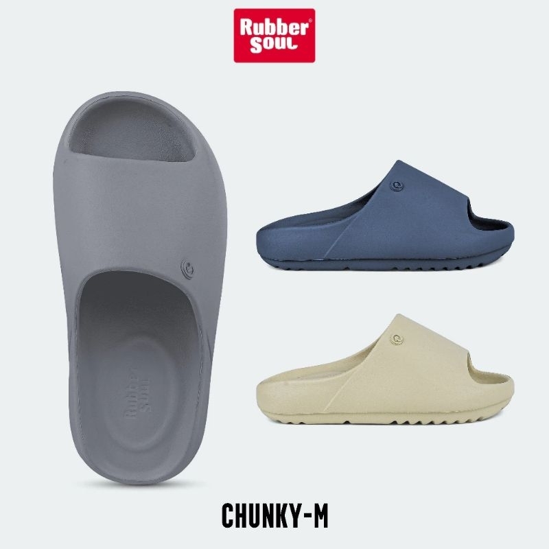 Rubber soul รองเท้าแตะแบบสวม รุ่น Chunky-Men ไซส์ 9-12