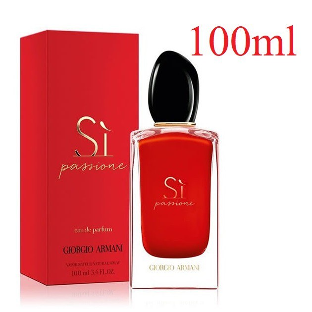 GIORGIO ARMANI Si Passione Eau De Parfum 100ml (Si แดง)