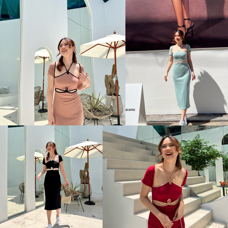 Missseed- Sandy Dress New Summer Collection แพทเทิ้ลคือเกร๋มากกก รวมความเกาหลีความชิคไว้ในลุคนี้เลยค่ะ มีกิมมิคเก๋ๆ