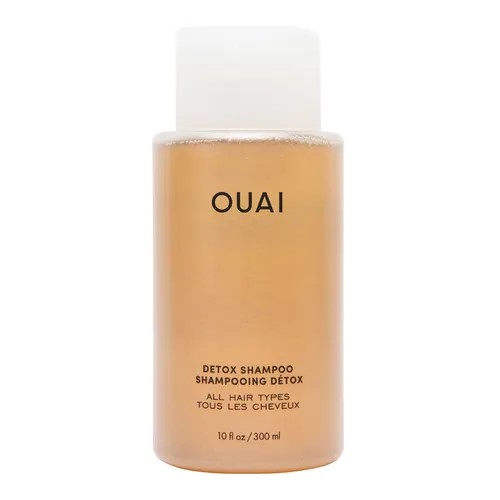 OUAI Detox Shampoo 300ml. ดีท็อกซ์ แชมพู สำหรับผมดัด ผมทำสี