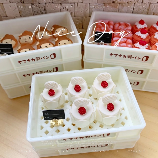 IYOU’DIY [แยกขาย] โมเดลเค้ก ของเล่น ของจิ๋ว ของสะสมบ้านตุ๊กตา miniature