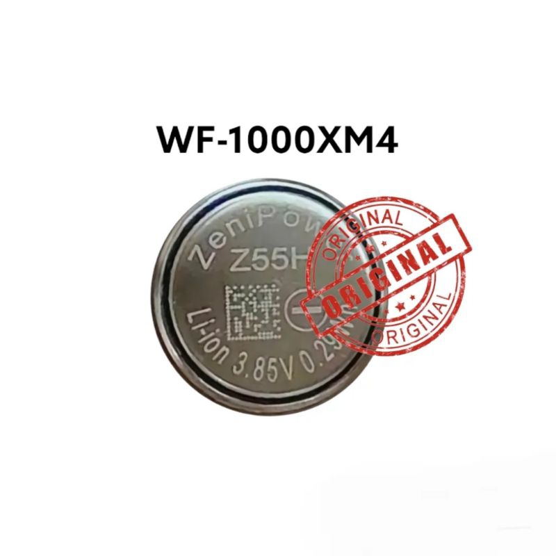 Battery Sony ZENIPOWER Z55H WF-1000XM4 70mAh 3.85v Rechargeable Germany Valta แบตหูฟัง แบตเตอรี่