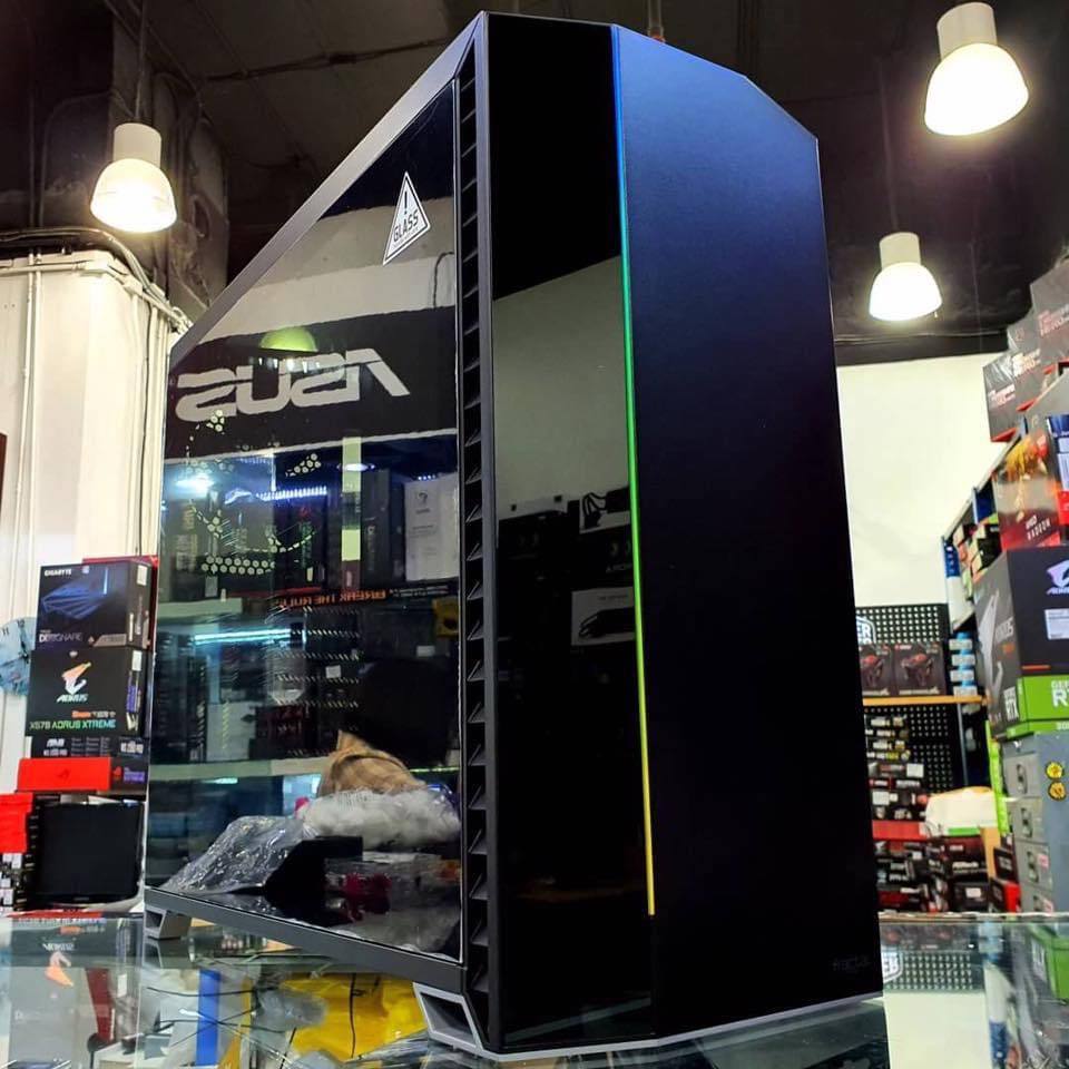 FRACTAL DESIGN VECTOR RS TG RGB BLACK CASE