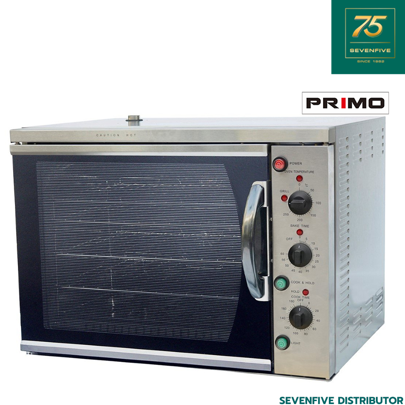 PRIMO เตาอบ เตาอบไฟฟ้า เตาอบขนม 4 ชั้น ตัวจับเวลา 60M  (796x670x580mm) PIM1-YXD-6A