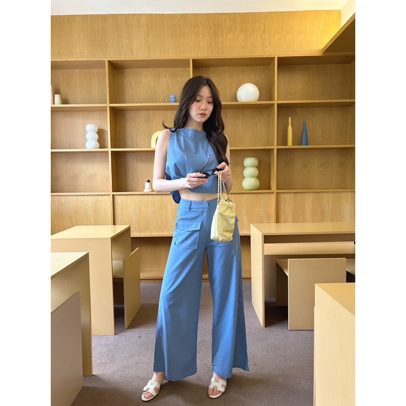 tshopofficial เซ็ทกระดุมหลัง