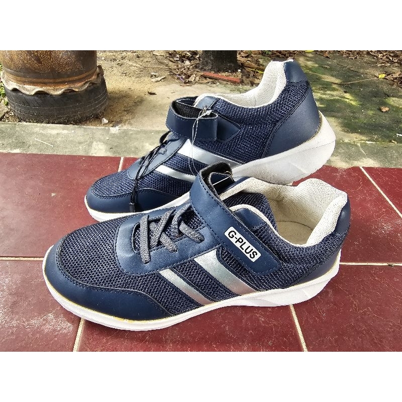 G-PLUS Sneaker รุ่น PX003  นันยางรองเท้าแฟชั่นสเน็กเกอร์ผ้าใบผู้ชายใส่วิ่งได้ Size 43