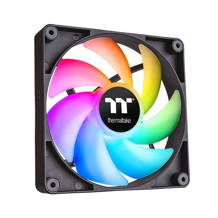 THERMALTAKE CT120 ARGB Sync PC Cooling Fan (2-Fan Pack) (CL-F149-PL12SW-A)