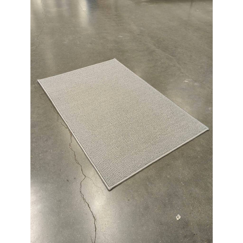 IKEA อิเกีย พรมเช็ดเท้า FINTSEN ฟีนท์เซน เทา 40 x 60 ซม. พรม