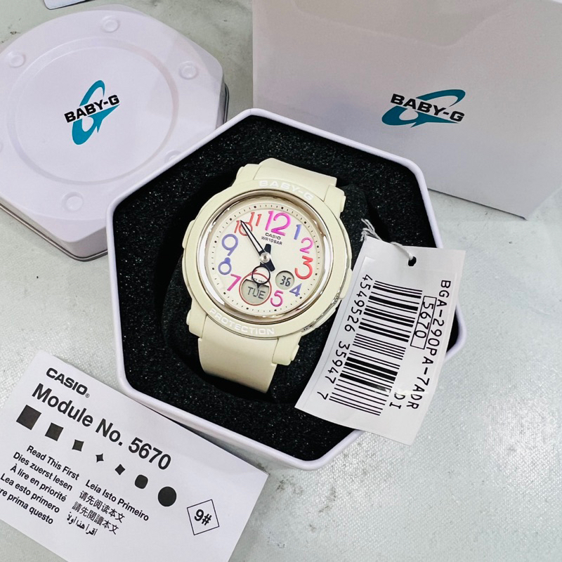 นาฬิกาผู้หญิง Baby-G รุ่น  ซีรีส์ BGA-290 เบบี้จี สินค้าของใหม่ ของแท้ รับประกันศูนย์ 1 ปี