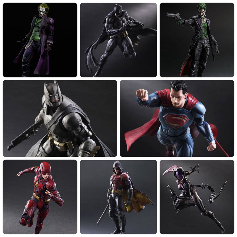 (กรุงเทพ) PA Play Art Kai DC Character BATMAN JOKER SUPERMAN Action Figure 26 cm