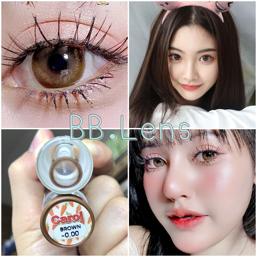 คอนแทคเลนส์  Carol ( Mayalens ) มีค่าสายตา ค่าอมน้ำ 45%