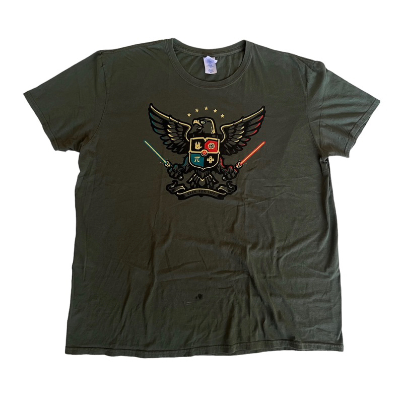 GEEK FOR LIFE🦅(SIZE:L)