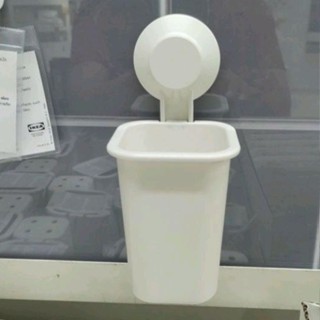 IKEA,แท้,ที่ใส่แปรงสีฟันอิเกีย,อีเกีย,ไม่ต้องเจาะ, TISKEN,ทิ…