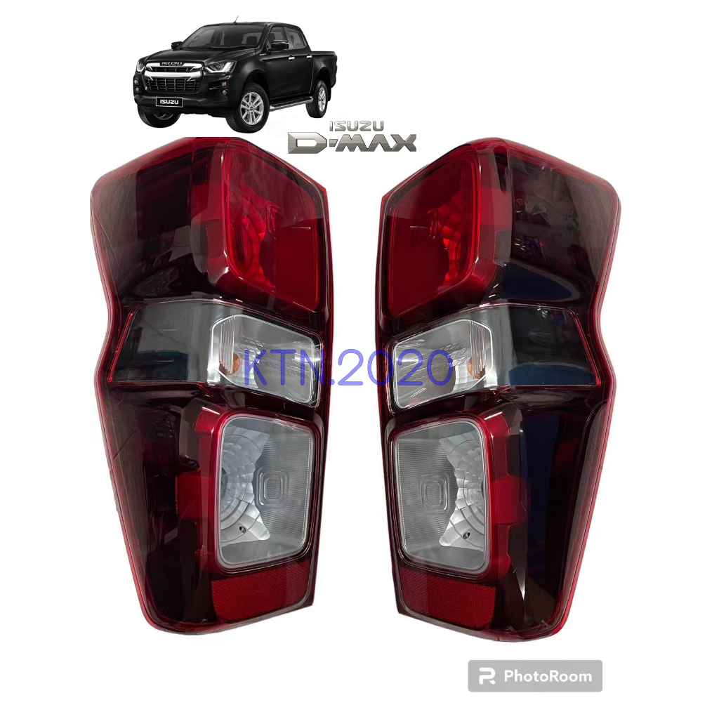 ไฟท้าย ALL NEW ISUZU DMAX ออนิว อีซูซุ ดีแม็กซ์ 2020 2021 2022 2023 (พร้อมชุดสายไฟ)