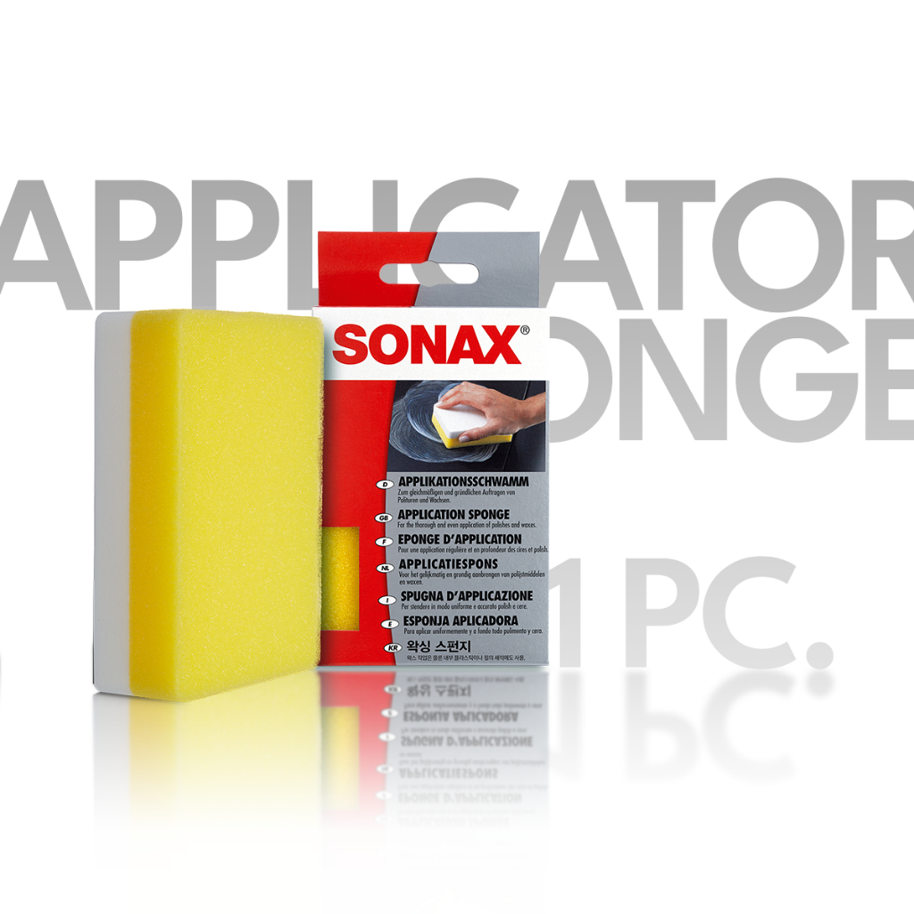 SONAX Application Sponge ฟองน้ำสำหรับขัดและเคลือบผิวสี