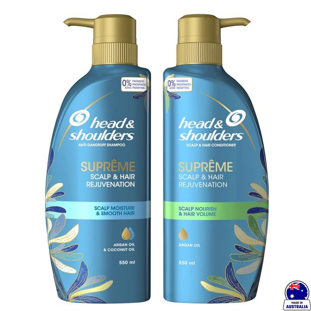 Head&Shoulders Supreme Scalp Nourish&Hair Volume Shampoo&Conditioner แชมพูและครีมนวดผมสูตรใหม่ล่าสุดจากเฮดแอนด์โชลเดอร์