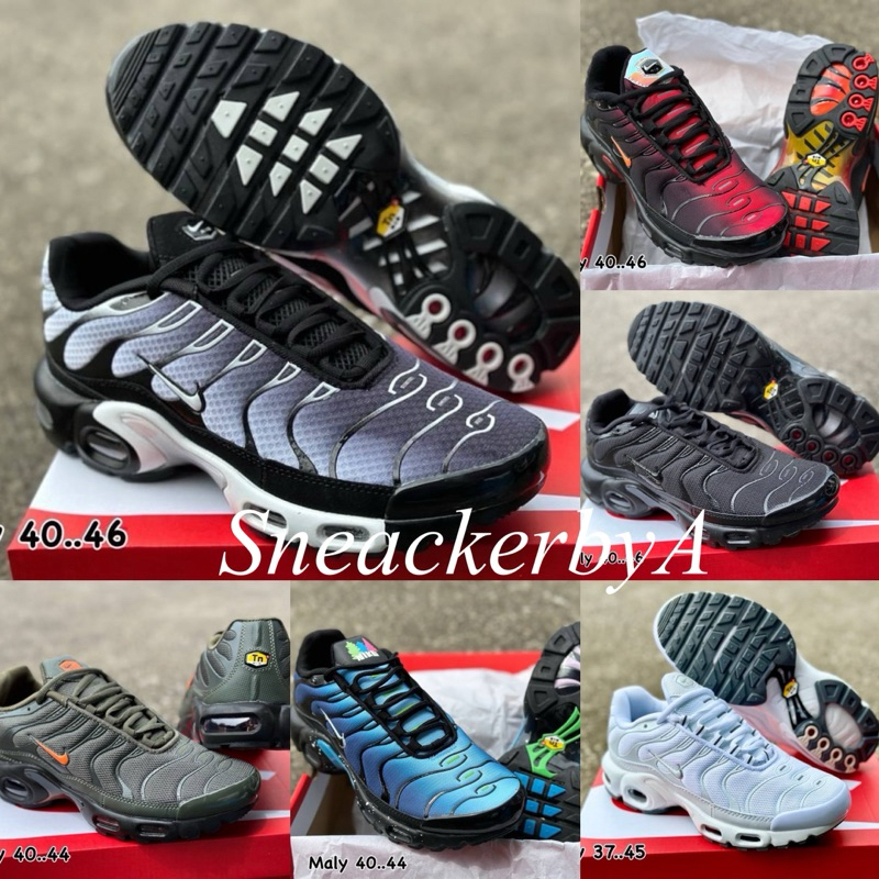 รองเท้าผ้าใบ Air Max plis TNI {sz.40-46} อุปกรณ์ครบ เหมาะสำหรับการวิ่ง ใส่สบาย