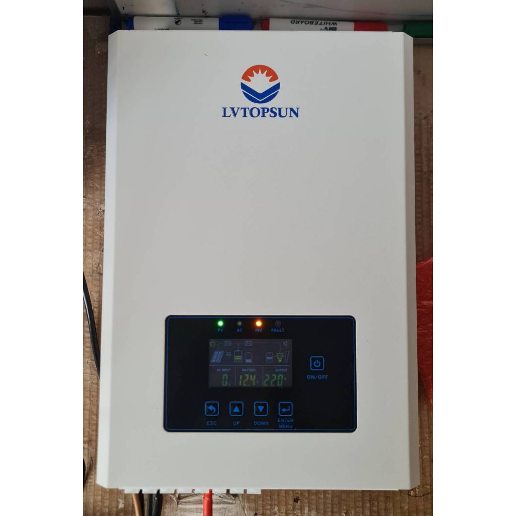 All in One Hybrid Solar Inverter ,1200W /12 V MPPT Charger 40A ,Pv input 15-135V ,อินเวอร์เตอร์ all in one Lvtopsun