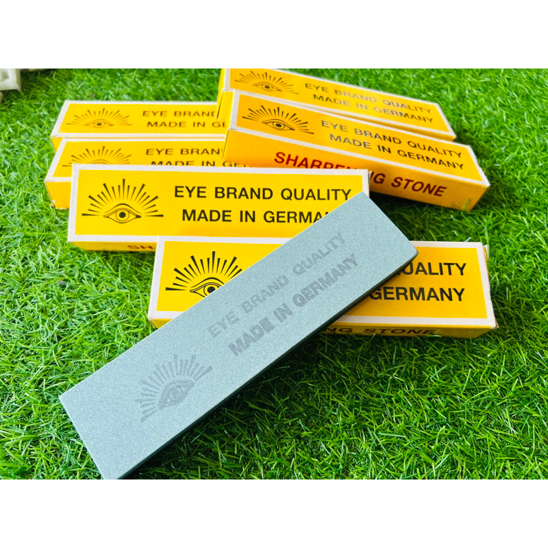 หินลับมีด eye brand 8*2*1 เหลือง sharpening stone หิน ตราตา