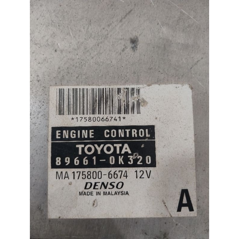 กล่อง ECU TOYOTA VIGO 1KD Automatic tran...