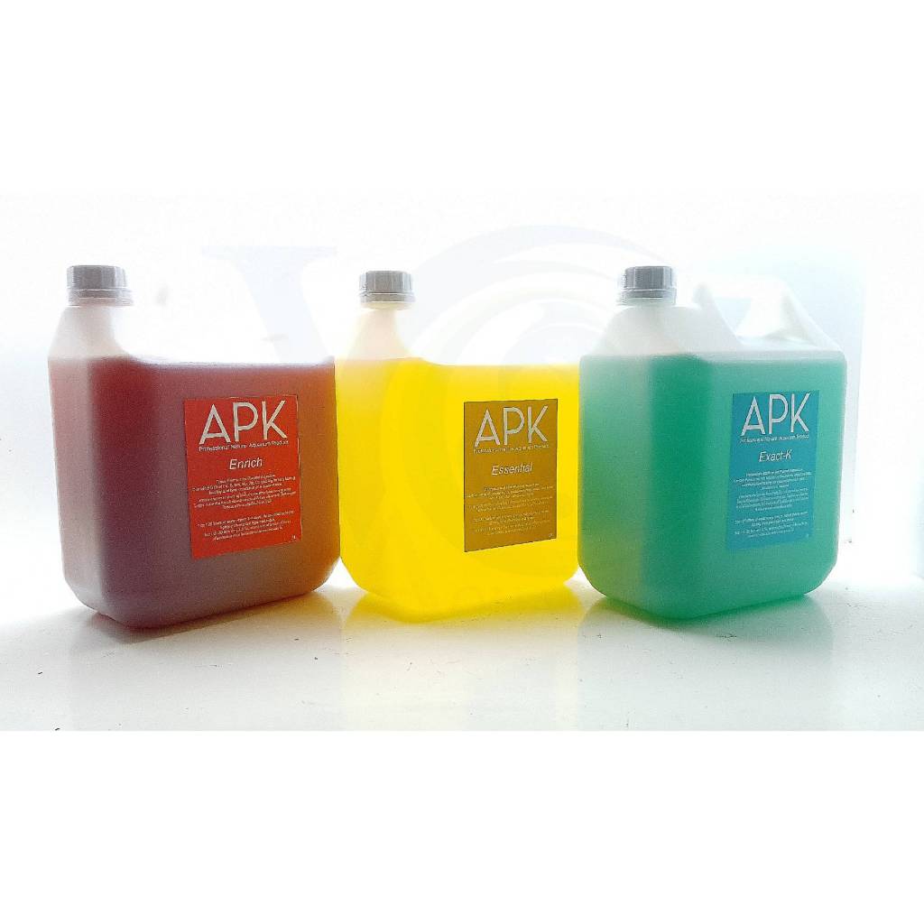 APK TANK 3 L ( ปุ๋ย แบคทีเรียและยากำจัดตะไคร่ของAPK ขนาด3ลิตร )