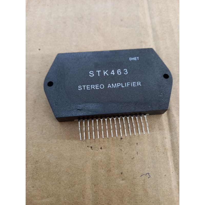 ไอซี#IC#STK463ใช้แทน#STK465 (16ขา) IC16P-MOD-Dual AF  PO:25W/Channel