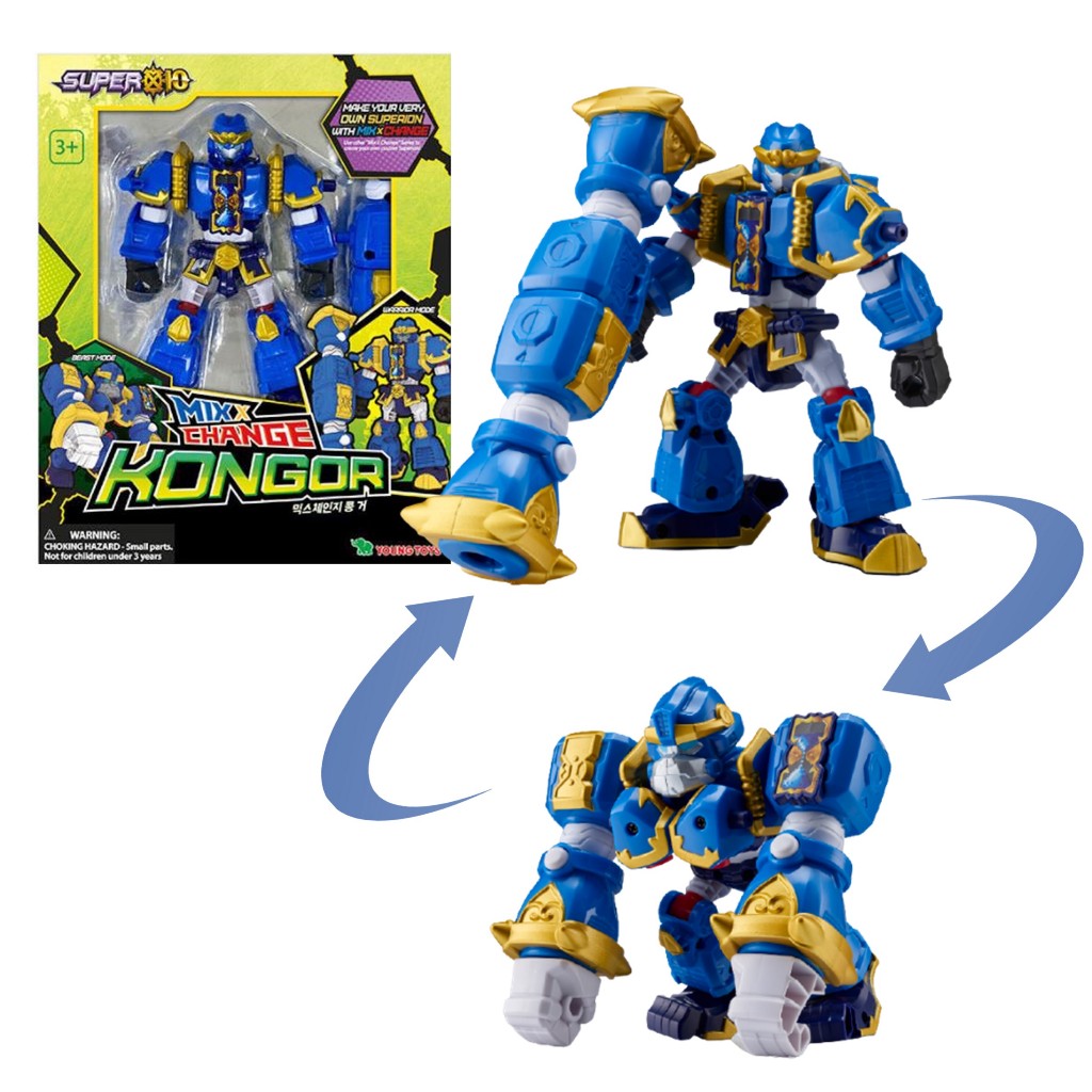 Super 10 Mix Change Kongor ซุปเปอร์เท็นหุ่นคอนกอร์ประกอบแปลงร่าง SPT14066