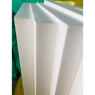 EPS Foam (F Grade) เกรดไม่ลามไฟ (ความหนาแน่น 1.5 ปอนด์) โฟม cnc ขนาด 60 x 120cm ความหนา 2 นิ้ว ราคา 220 บาท/แผ่น