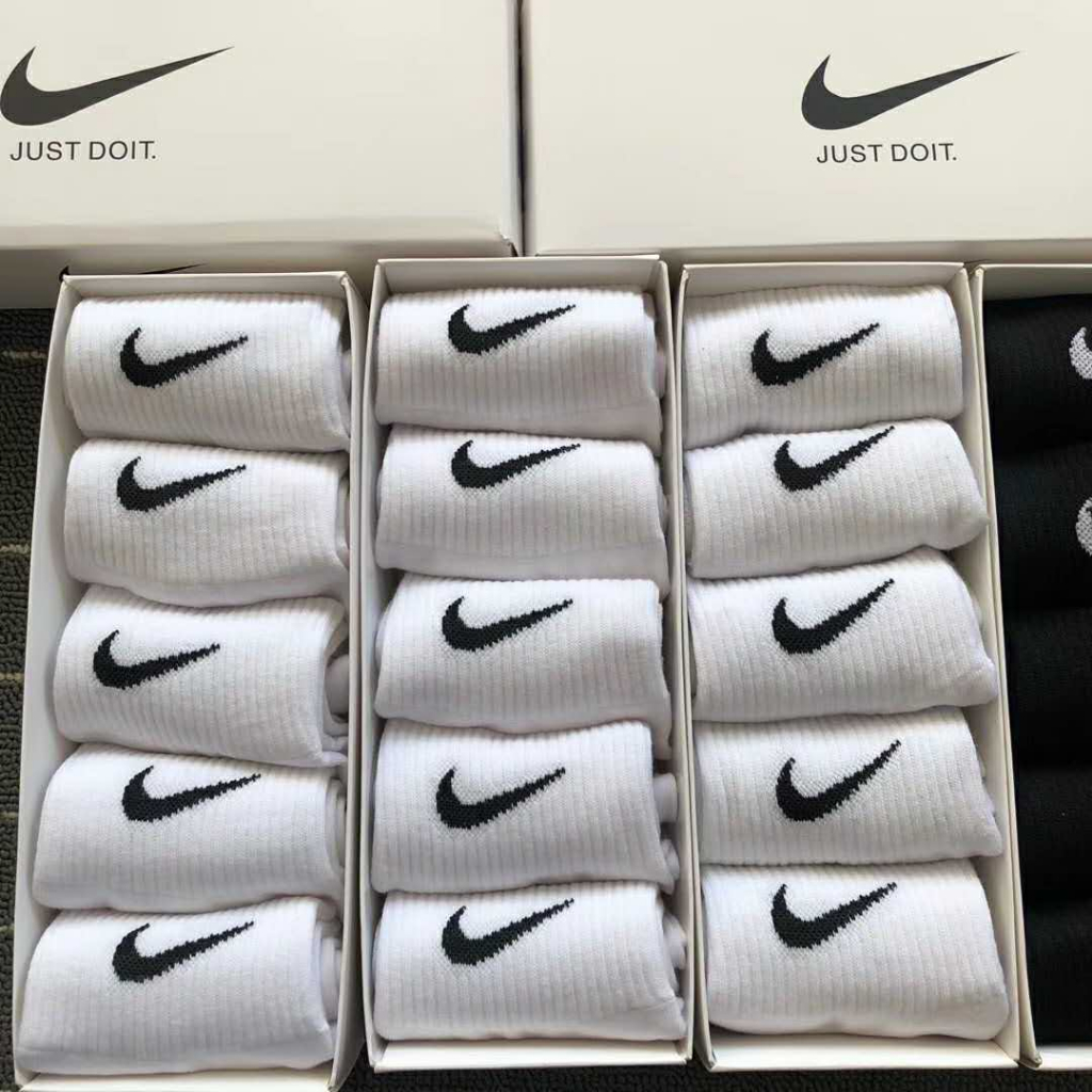 การจัดส่งภายใน 24 ชั่วโมง Nike ถุงเท้า ถุงเท้ากีฬา ถุงเท้าบาสเกตบอล กลางแจ้ง ฟิตเนส โยคะ