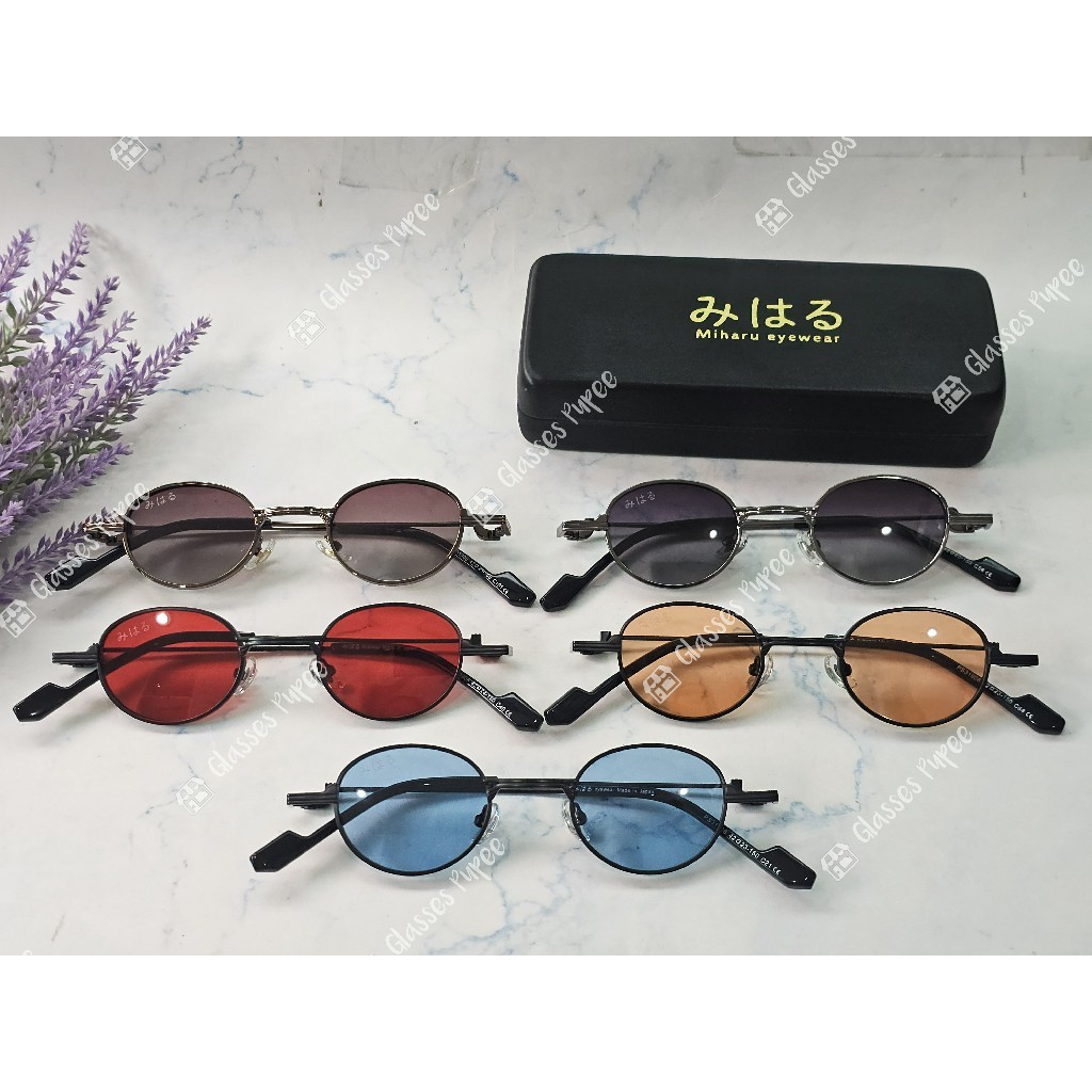 แว่นกันแดดแบรนด์ญี่ปุ่น みはる (Miharu) รุ่น PS31906 ขนาด 42mm 🎁 ส่งฟรี 🎁