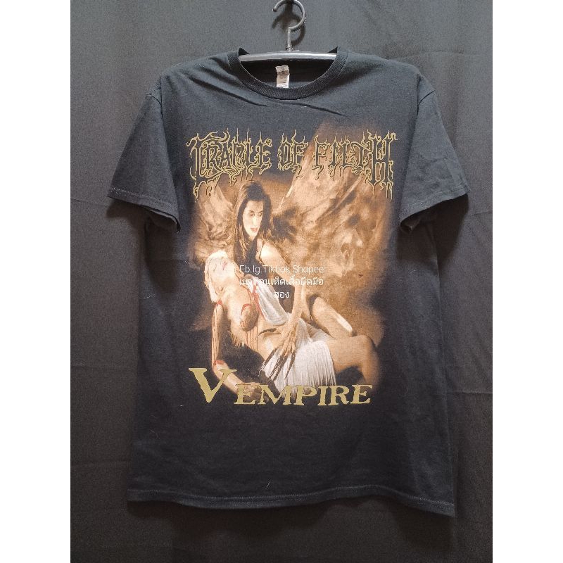 เสื้อวง Cradle Of Filth มือหนึ่งลิขสิทธิ์แท้ (symphonic black metal)